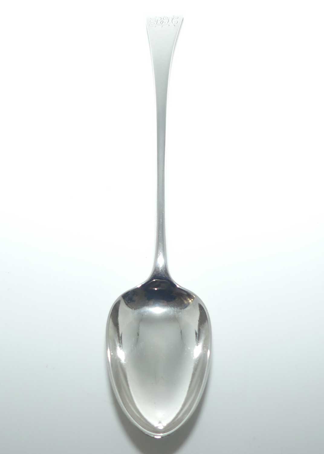 Georgian | Geo III Sterling Silver Serving Spoon | London 1796 | Soloman Hougham