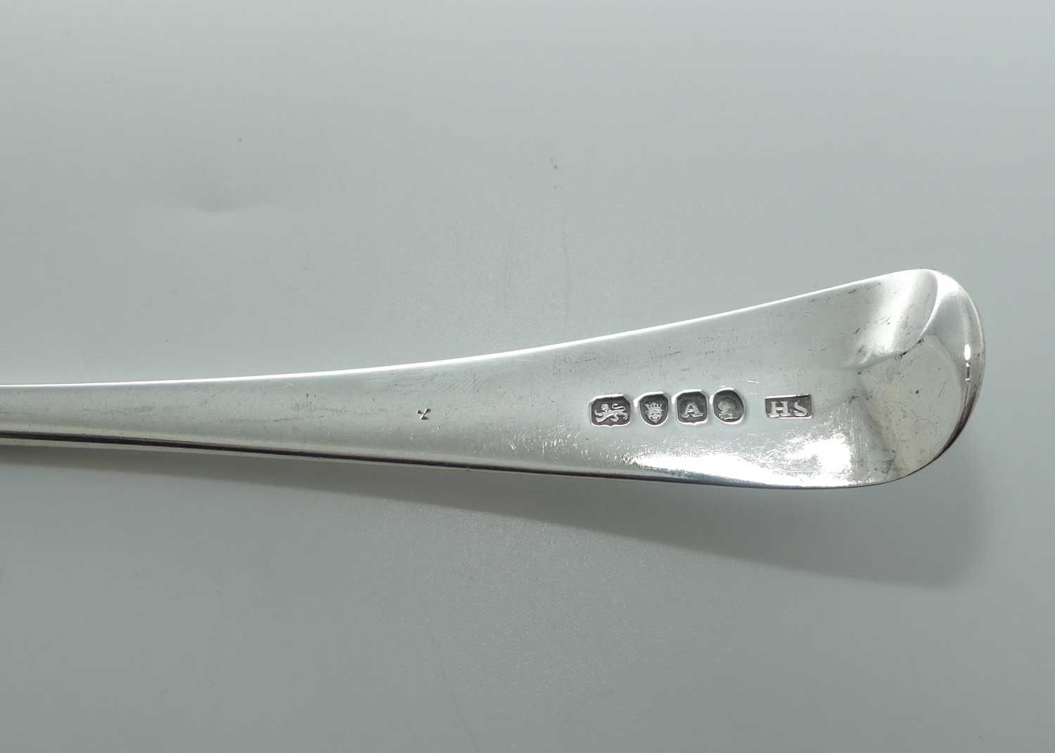 Georgian | Geo III Sterling Silver Serving Spoon | London 1796 | Soloman Hougham