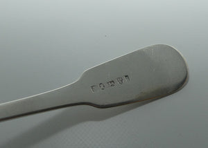 Georgian | Geo III | Sterling Silver Fiddle and Shell pattern sauce ladle | Newcastle 1803