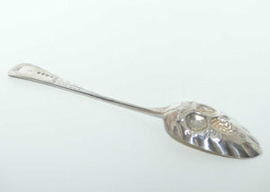 Georgian Sterling Silver Berry Spoon | Gilt Bowl | London 1806 | William Eaton