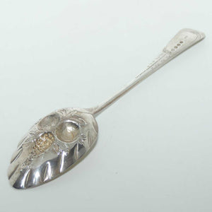 Georgian Sterling Silver Berry Spoon | Gilt Bowl | London 1806 | William Eaton