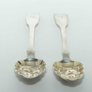 Georgian Sterling Silver Pair Berry Spoons | London 1820 | William Southey