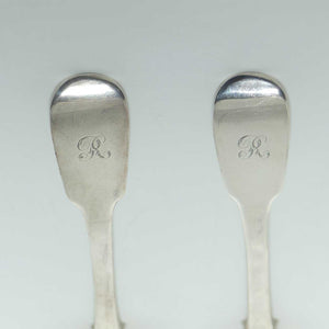 Georgian Sterling Silver Pair Berry Spoons | London 1820 | William Southey