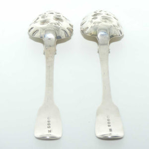 Georgian Sterling Silver Pair Berry Spoons | London 1820 | William Southey