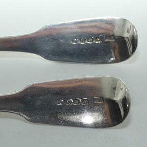 Georgian Sterling Silver Pair Berry Spoons | London 1820 | William Southey