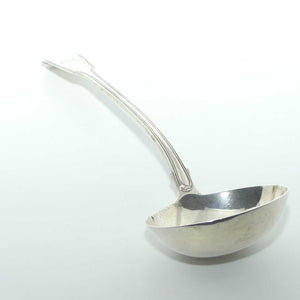 Georgian | Geo IV | Sterling Silver Fiddle Thread Soup Ladle | London 1828 | William Chawner