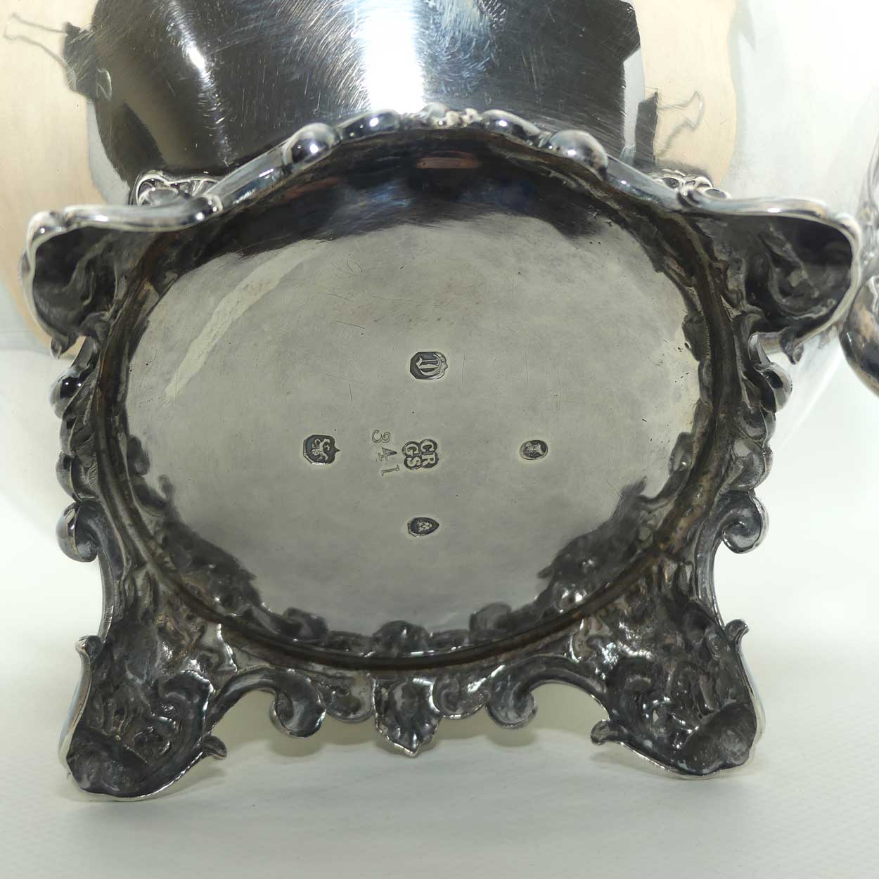 Victorian Sterling Silver tea pot | London 1839 | Reily and Storer