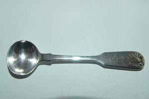 Victorian | Sterling Silver Fiddle and Shell mustard spoon | London 1841