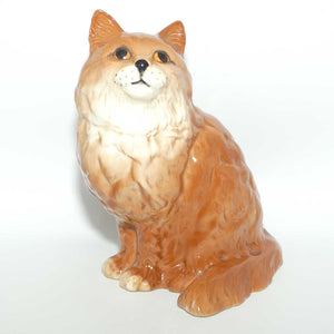 #1867 Beswick Persian Cat | Seated | Ginger | Looking Up