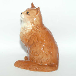 #1867 Beswick Persian Cat | Seated | Ginger | Looking Up