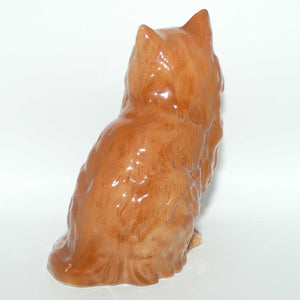 #1867 Beswick Persian Cat | Seated | Ginger | Looking Up