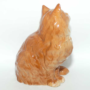 #1867 Beswick Persian Cat | Seated | Ginger | Looking Up