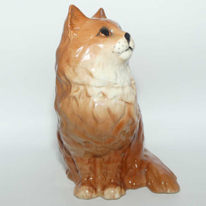 #1867 Beswick Persian Cat | Seated | Ginger | Looking Up