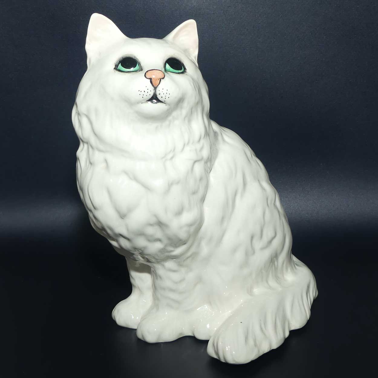 #1867 Beswick Persian Cat | Seated | Looking Up
