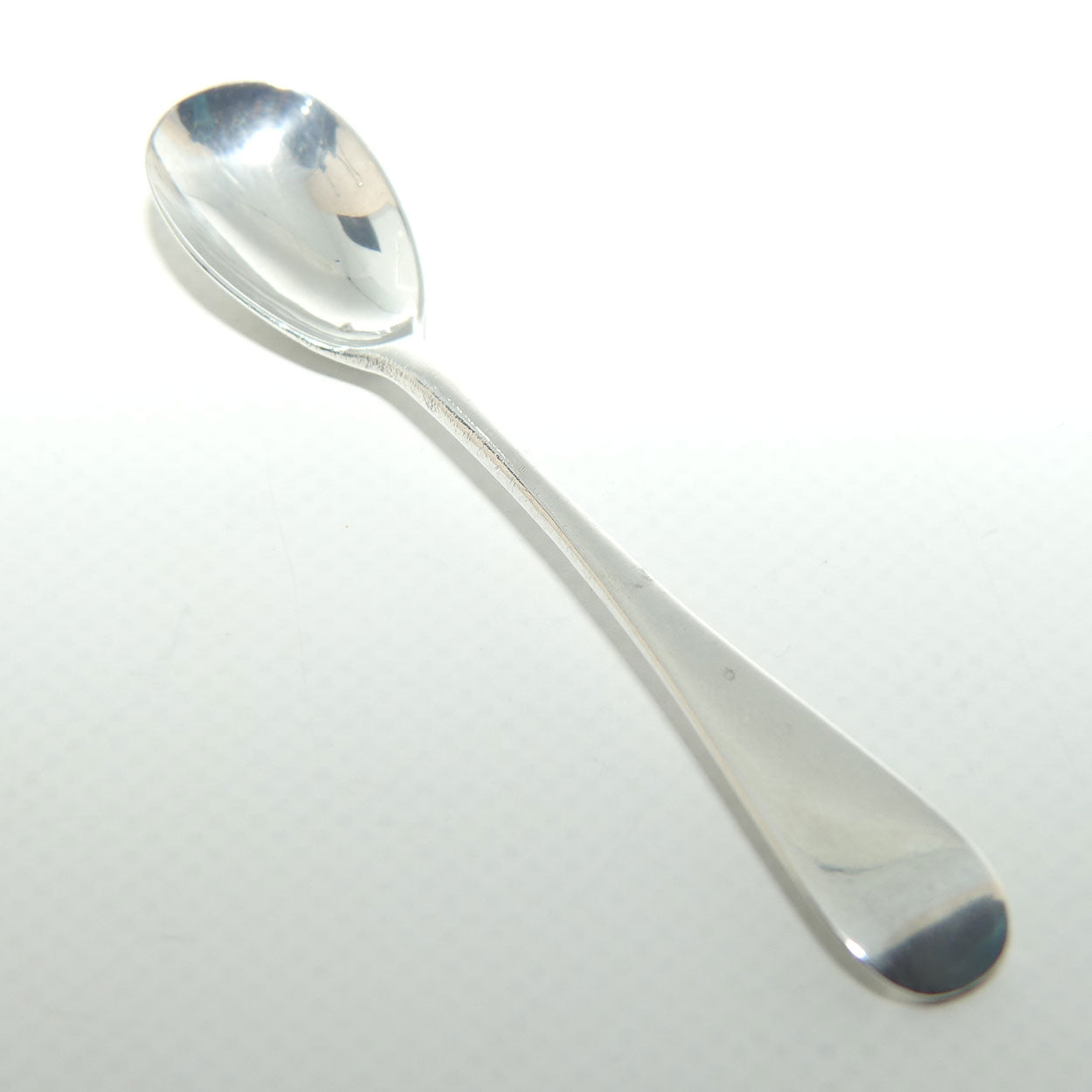 Victorian era Sterling Silver mustard spoon | London 1892 | 11.1grams