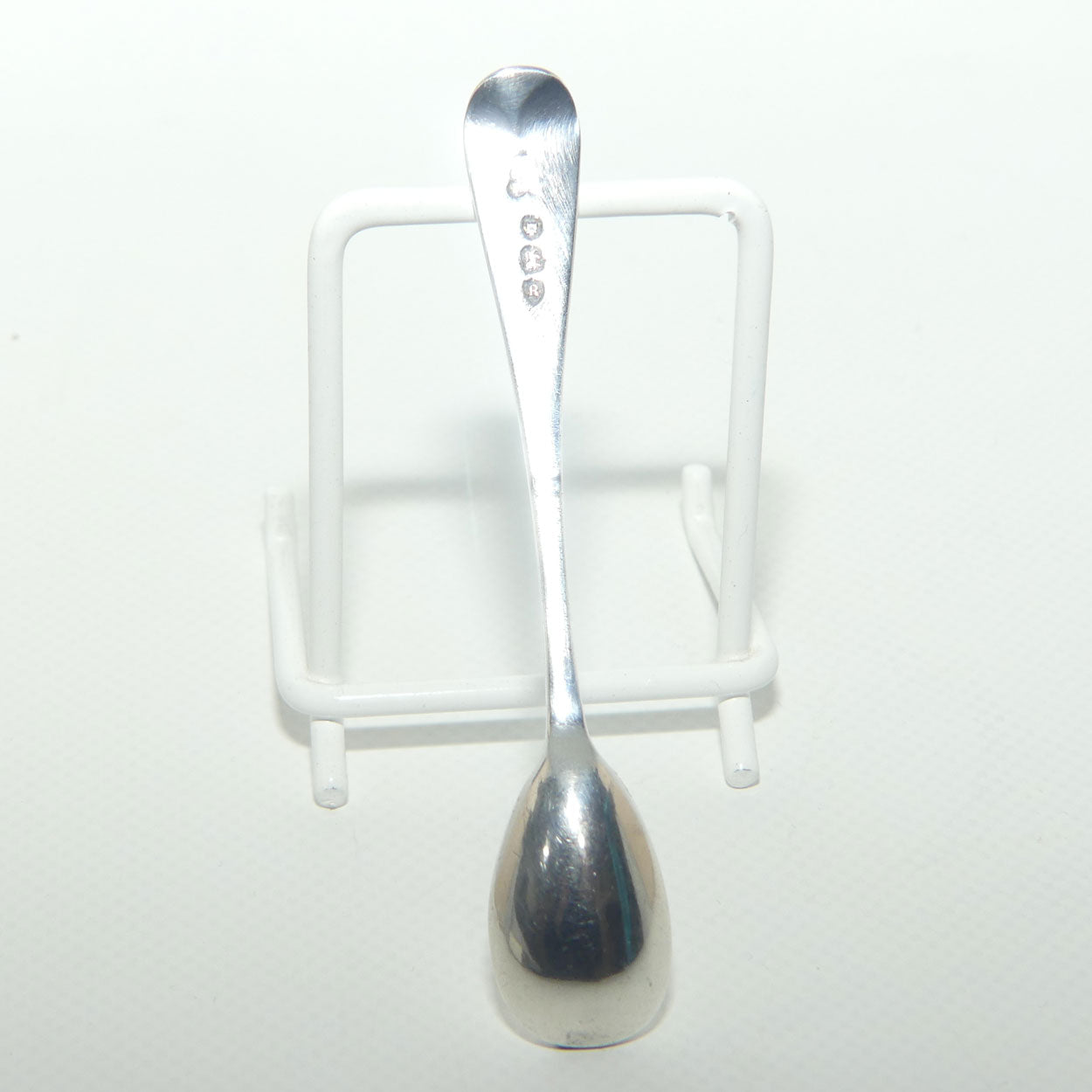 Victorian era Sterling Silver mustard spoon | London 1892 | 11.1grams