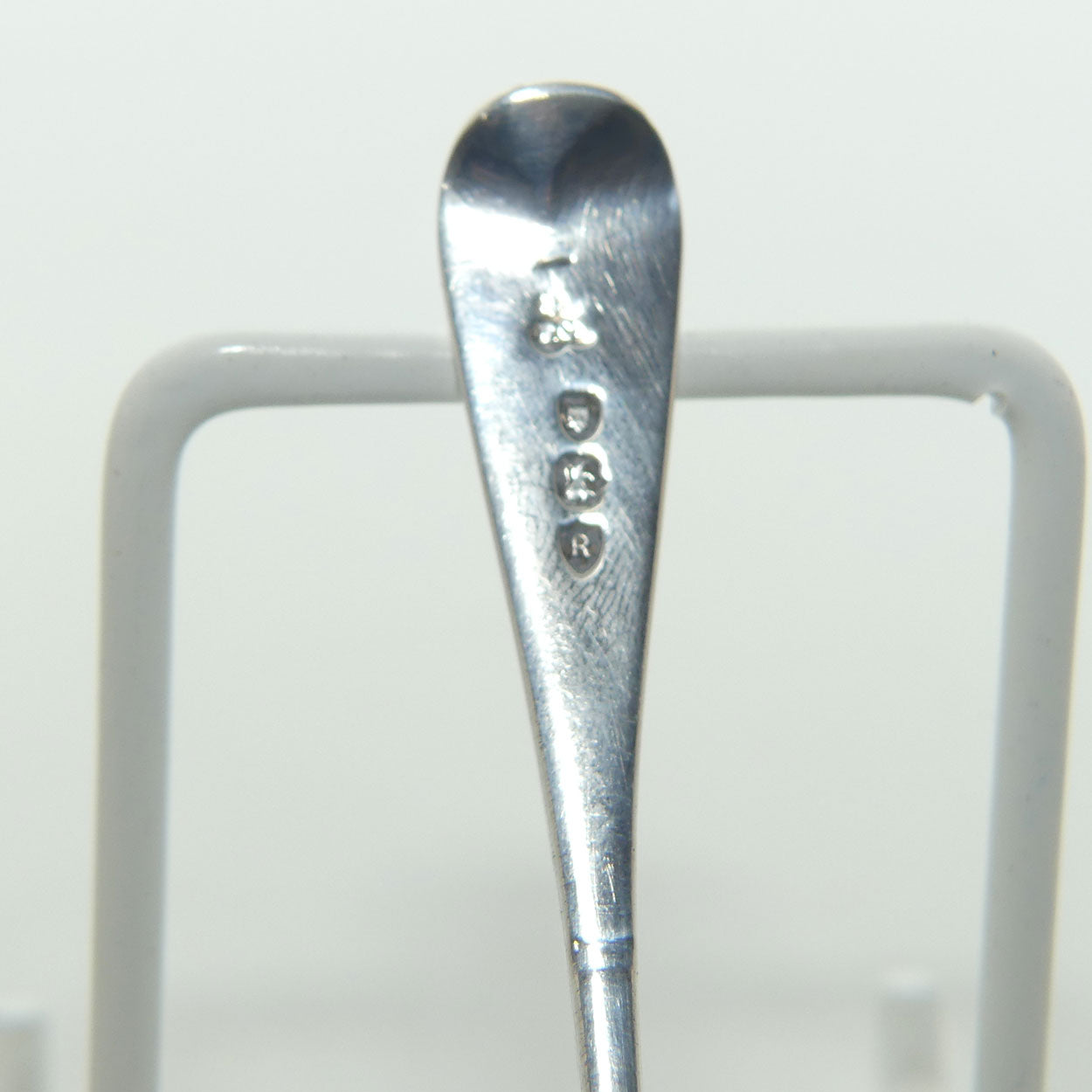 Victorian era Sterling Silver mustard spoon | London 1892 | 11.1grams