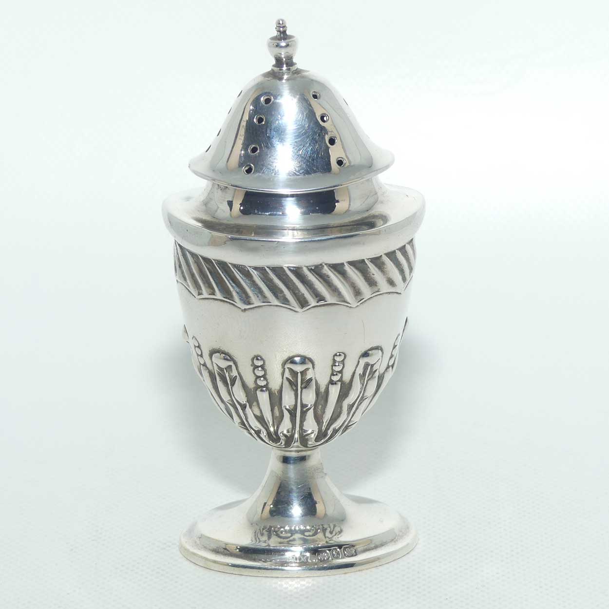 late Victorian era Sterling Silver pepperette | Birmingham 1893