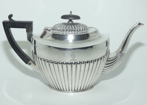 Late 19th Century Sterling Silver 3 piece tea set | Birmingham 1896 - 98