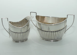 Late 19th Century Sterling Silver 3 piece tea set | Birmingham 1896 - 98