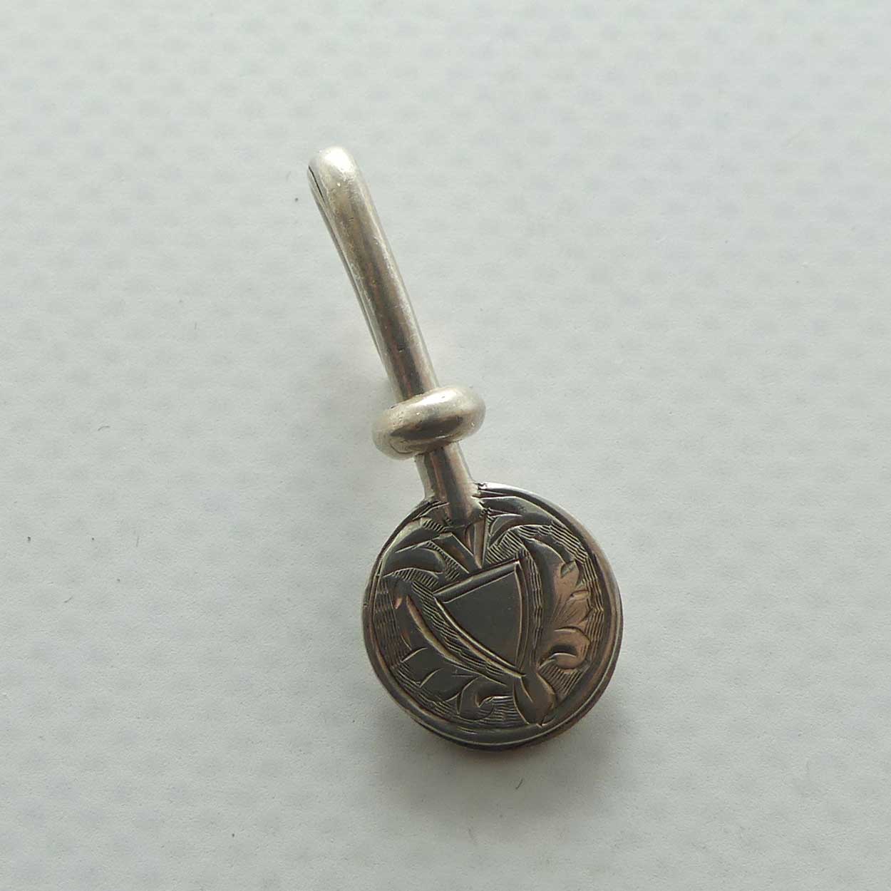 Edwardian era Sterling Silver Gentleman's napkin clip | Birmingham 1905