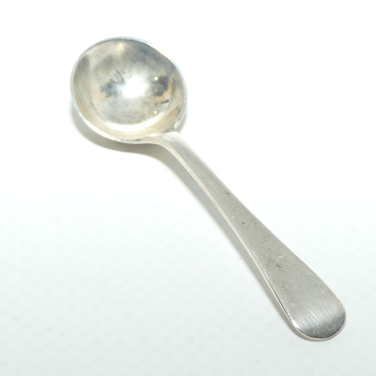Sterling Silver miniature mustard or salt spoon | Birmingham 1901 | 3.5 grams