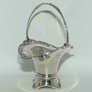 Edwardian Sterling Silver Bridal Basket | Birmingham 1909