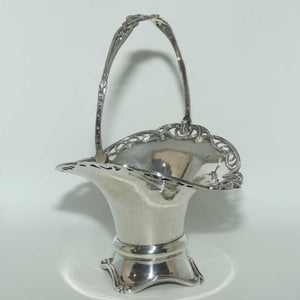 Edwardian Sterling Silver Bridal Basket | Birmingham 1909