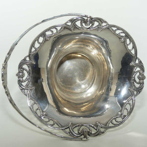 Edwardian Sterling Silver Bridal Basket | Birmingham 1909