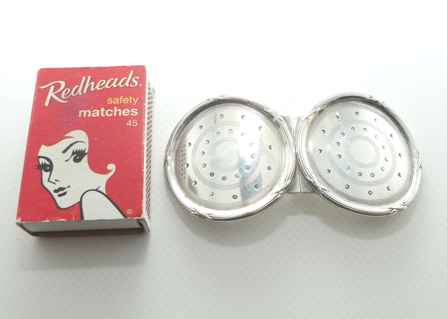 Sterling Silver Nurses Buckle | Ladies Belt Buckle | Hardy Bros | Birmingham 1911 | 50.1g