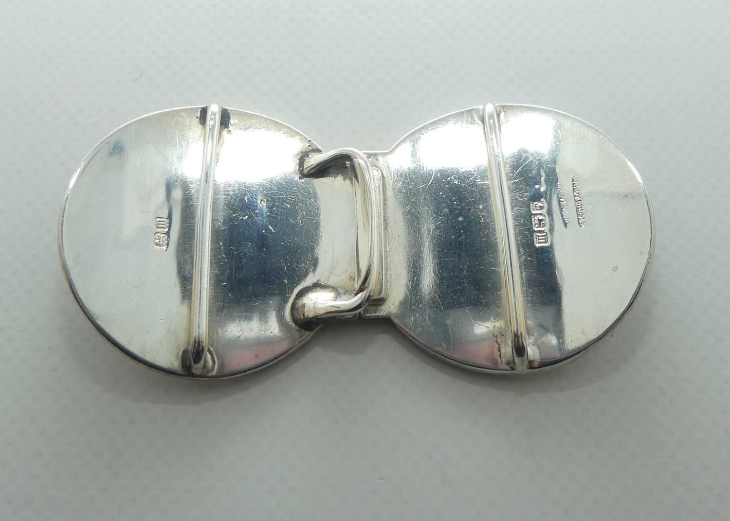 Sterling Silver Nurses Buckle | Ladies Belt Buckle | Hardy Bros | Birmingham 1911 | 50.1g