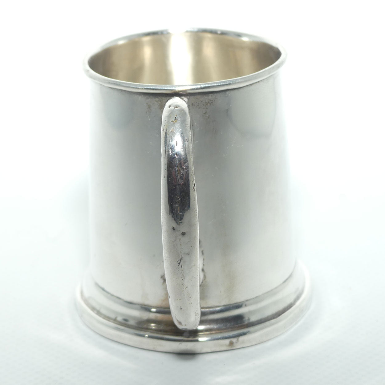 Sterling Silver Christening mug in original box | Birmingham 1916 | 60.77gms