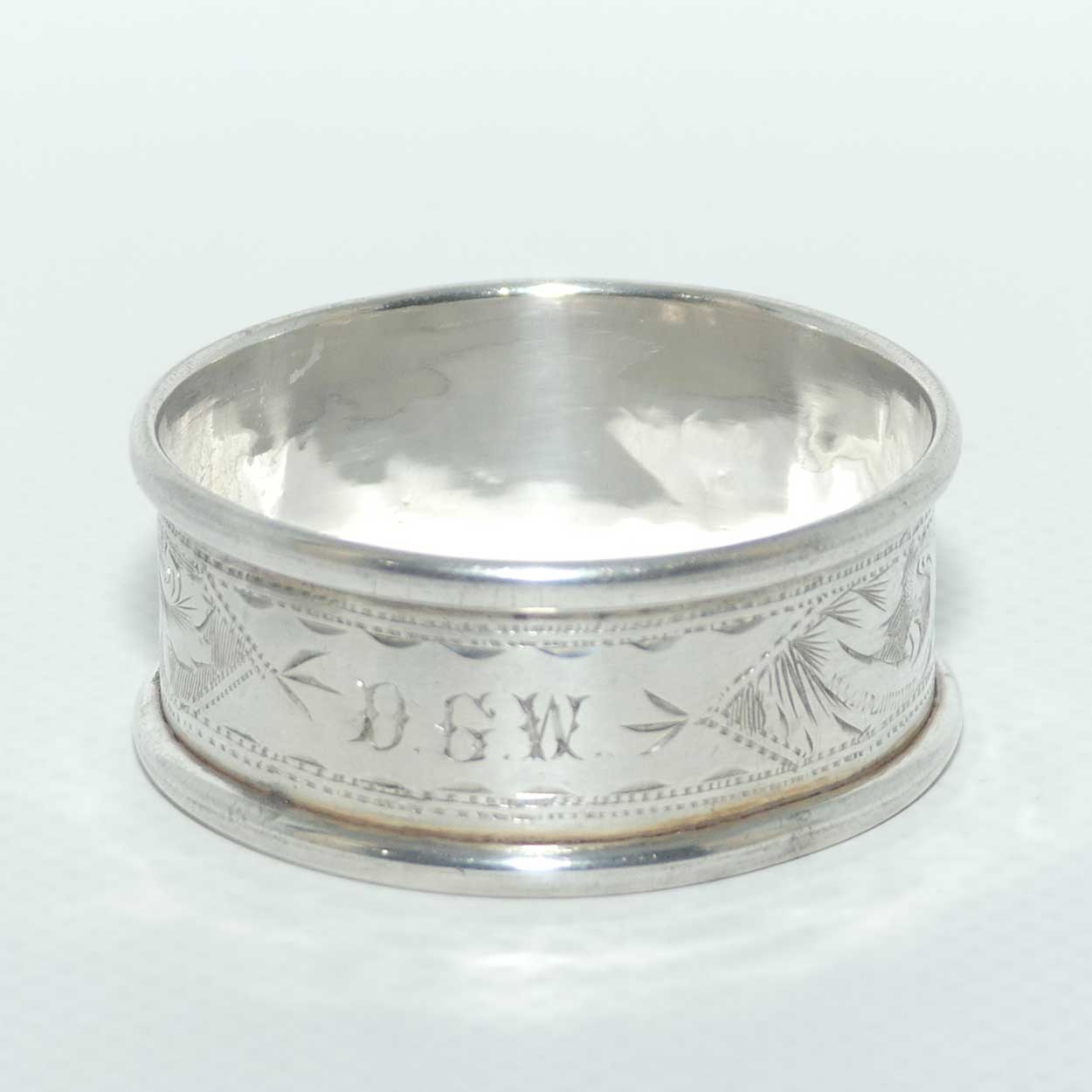 Fine Sterling Silver napkin or serviette ring | Birmingham 1923 | 8g