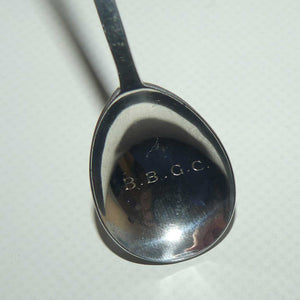 Sterling Silver souvenir spoon | Burnam Beeches Golf Club | Sheffield 1926