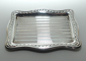 Art Deco Sterling Silver Business Card Tray | Birmingham 1926 | 45.78 grams