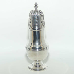 Sterling Silver large Sugar Castor | Birmingham 1930 | 182 grams