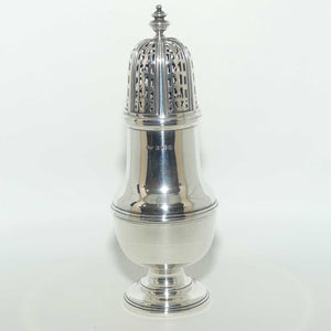 Sterling Silver large Sugar Castor | Birmingham 1930 | 182 grams