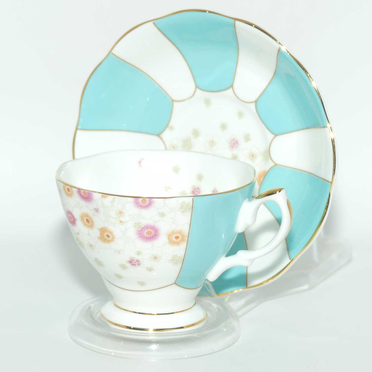Royal Albert duo | 100 Years of Royal Albert | 1930's Mint Deco