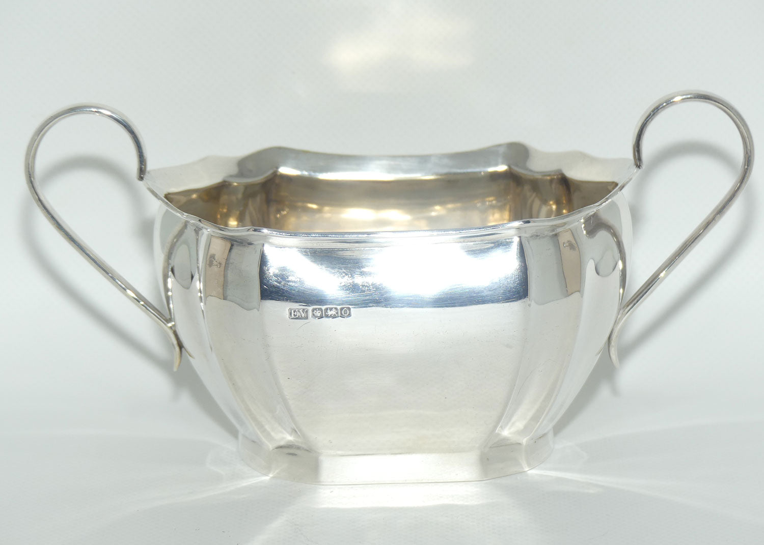 Art Deco Sterling Silver 3 piece tea service | Sheffield 1931 | 1100g | Emile Viner
