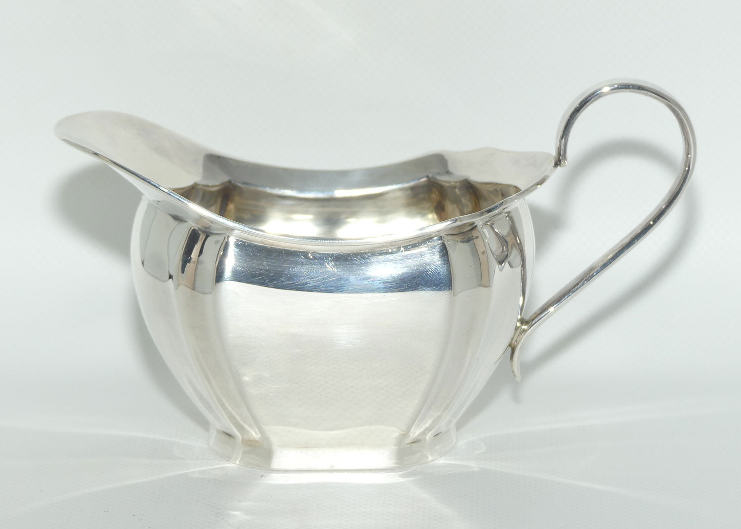 Art Deco Sterling Silver 3 piece tea service | Sheffield 1931 | 1100g | Emile Viner
