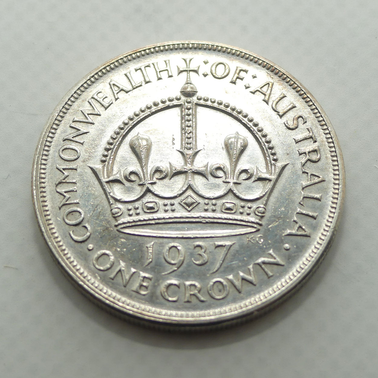Australian 1937 Crown George VI EF+