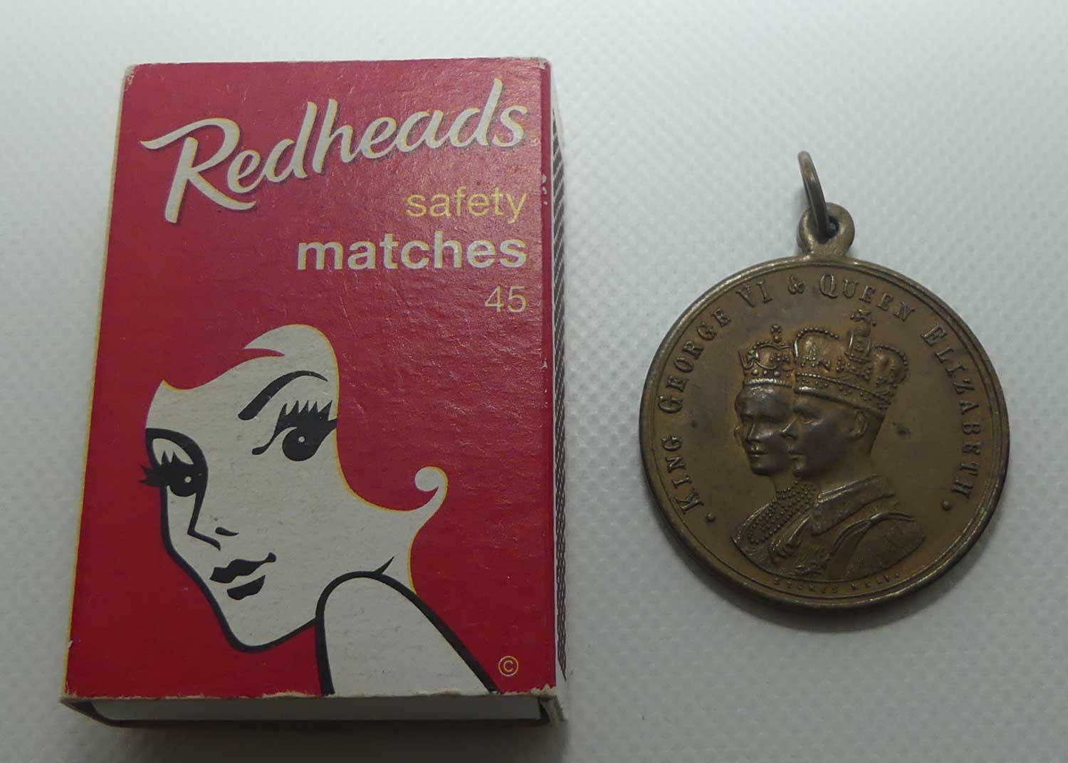 1937 Coronation medal | King George VI and Queen Elizabeth | May 12th 1937 Coronation | Australian Celebrations