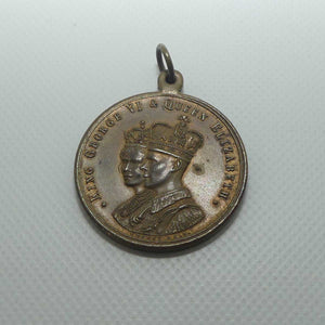 1937 Coronation medal | King George VI and Queen Elizabeth | May 12th 1937 Coronation | Australian Celebrations