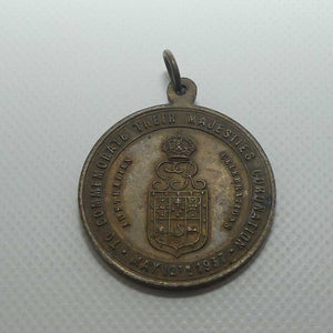 1937 Coronation medal | King George VI and Queen Elizabeth | May 12th 1937 Coronation | Australian Celebrations