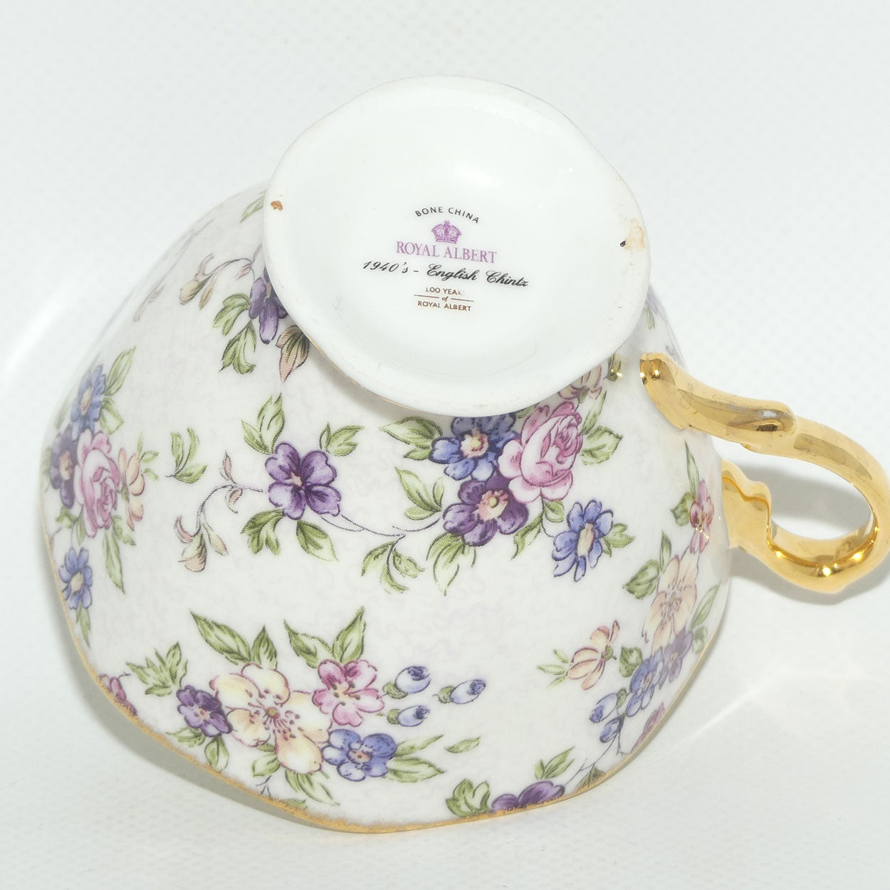 Royal Albert duo | 100 Years of Royal Albert | 1940's English Chintz