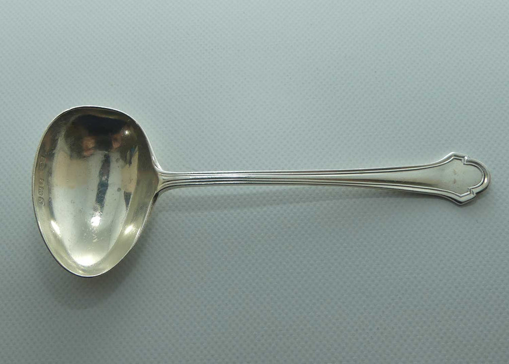 Sterling Silver baby feeder spoon | Birmingham 1947 | EO Bateson