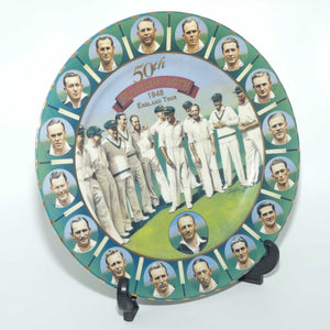 Cricket Memorabilia | 50th Anniversary 1948 England Tour The Invincables plate