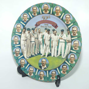 Cricket Memorabilia | 50th Anniversary 1948 England Tour The Invincables plate