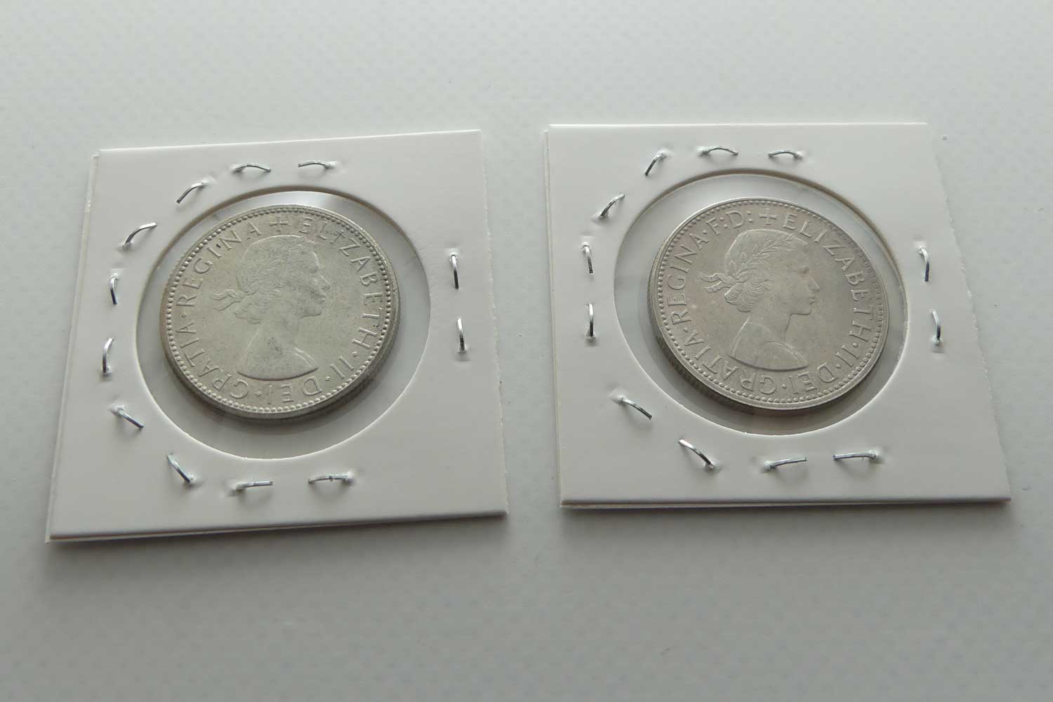RAM 1953 and 1954 Royal Visit Florin | 2 coins | 50% silver