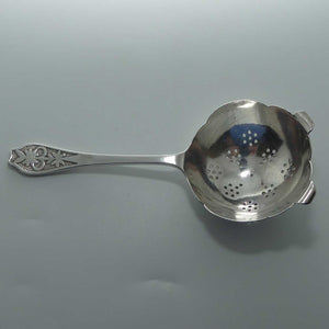 Sterling Silver tea strainer | Sheffield 1960 | Emile Viner | 54.65g